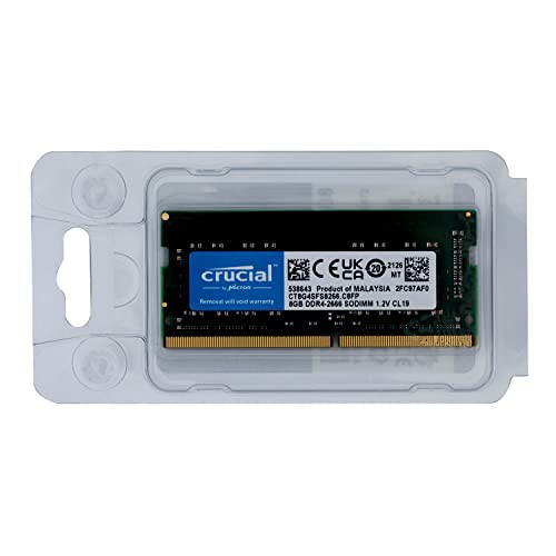 Crucial ノートPC用メモリ 8GB CT8G4SFS8266