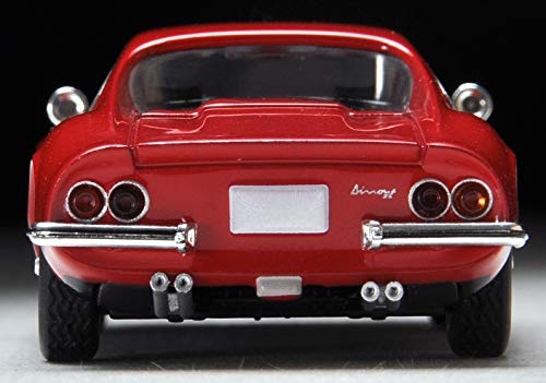 トミカリミテッドヴィンテージ 1/64 TLV ディーノ246gt 赤 完成品の 