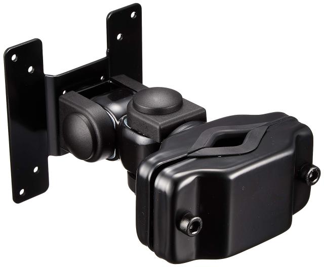 サンワサプライ モニターアーム 支柱取付け 高耐荷重(20kg) CR-LA357 製品カラー:ブラック