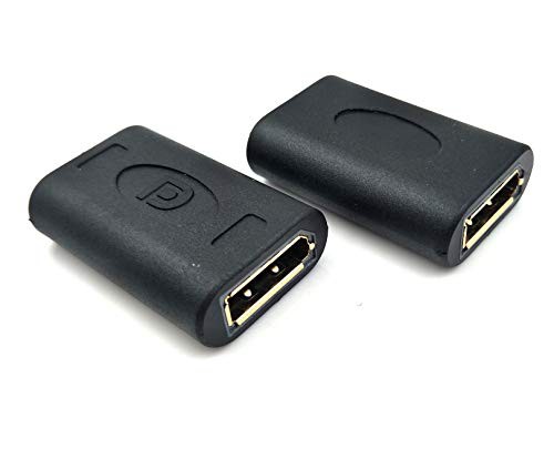 Poyiccot Displayport メスメス 中継アダプタ、4K Displayport 延長