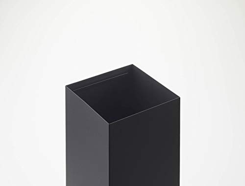山崎実業(Yamazaki) トラッシュカン 角型 ロング ブラウン 約W22XD22XH60cm リン RIN ゴミ箱 ダストボックス スリム 4530_6