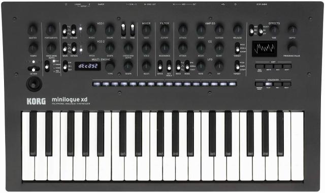 KORG(コルグ) ポリフォニック・アナログ・シンセサイザー minilogue xd デジタル・マルチ・エンジン搭載 MINILOGUE-XD_1