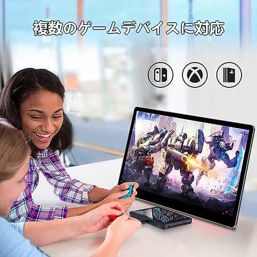 ViewNico 15.6インチモバイルモニター タッチ 2880* 1620 3k 解像度 IPSパネル モバイルディスプレイ 16:9 HDR PCモニター HDMI/USB Cビ