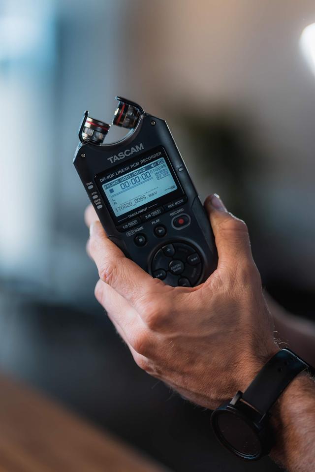 TASCAM(タスカム) DR-40X USBオーディオインターフェース搭載 4ch リニアPCMレコーダー ハンディレコーダー USBマイク Youtube ASMR 24/9_4