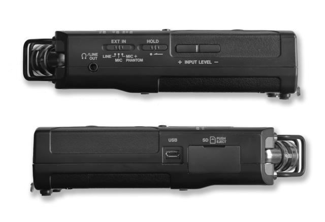 TASCAM DR-40X ハンディーレコーダー USBオーディオインターフェイス