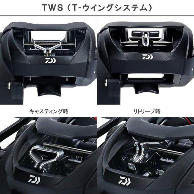ダイワ(DAIWA) ベイトリール 19 タトゥーラ TW 100SH(2019モデル)の
