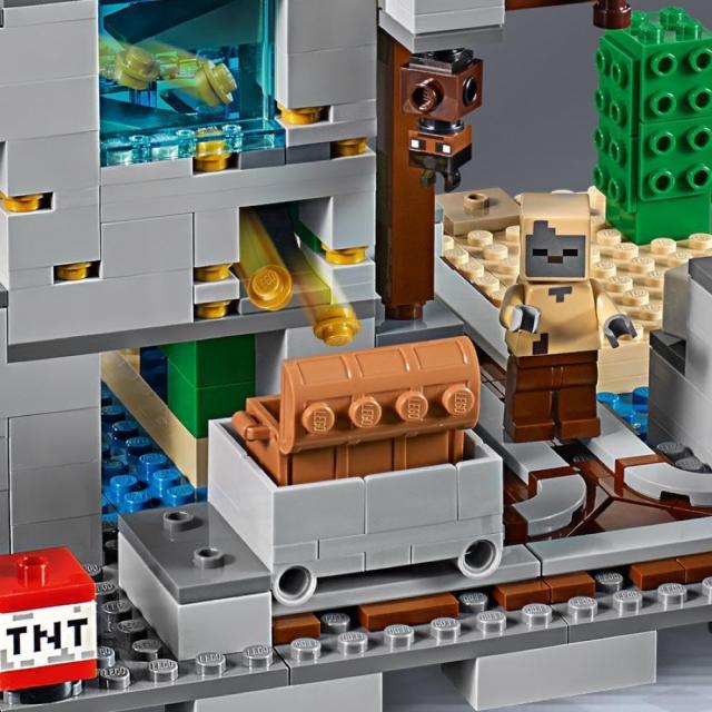 レゴ(LEGO) マインクラフト 巨大クリーパー像の鉱山 21155の通販はau