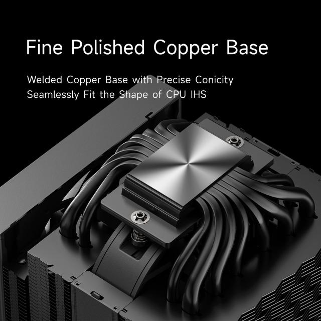 PCCOOLER CPS CPUクーラーエア冷凍庫、290Wデュアルタワーエアクーラー、8ヒートパイプCPU冷却ファンシステム＆3モードPWMサイレントファ_3