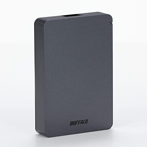 BUFFALO USB3.1(Gen.1)対応 耐衝撃ポータブルHDD 4TB ブラック HD-PGF4