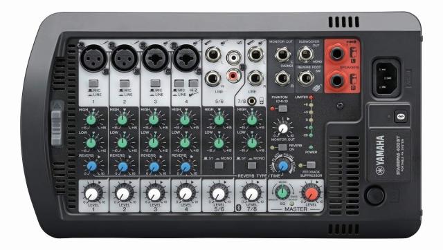 【ミニスピーカースタンド+マイク 2本 セット】 YAMAHA Bluetooth対応PAシステム STAGEPAS400BT_1