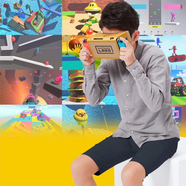 Nintendo Labo (ニンテンドー ラボ) Toy-Con 04: VR Kit ちょびっと版(バズーカのみ) -Switch_3