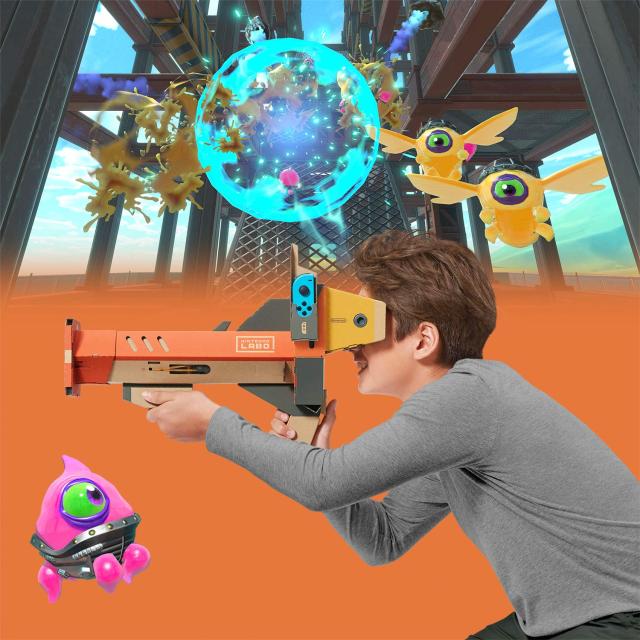 Nintendo Labo (ニンテンドー ラボ) Toy-Con 04: VR Kit ちょびっと版(バズーカのみ) -Switch_4