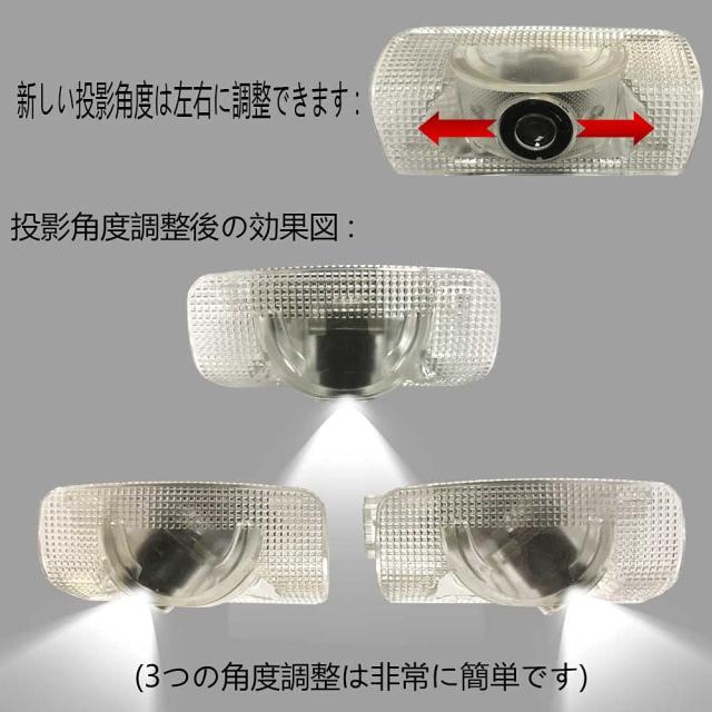 Ltsplay rav4汎用カーテシライト ドアウェルカムライト カーテシ Ltsplay rav4汎用カーテシライト ドアウェルカムライト カーテシ