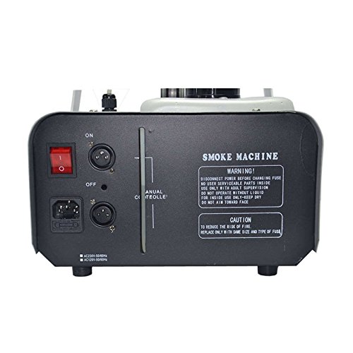 Sharelife 1500W リモコン ポータブル 白い煙 for 舞台照明効果 フォグ