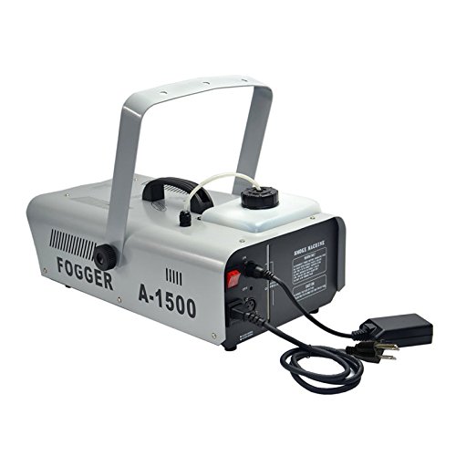 Sharelife 1500W リモコン ポータブル 白い煙 for 舞台照明効果 フォグ