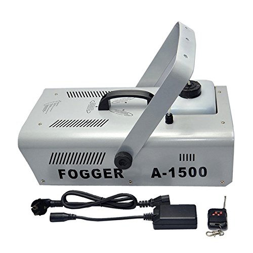 Sharelife 1500W リモコン ポータブル 白い煙 for 舞台照明効果 フォグマシン スモークマシーン 霧機 ステージ用特殊効果装置 Fog Machin_5