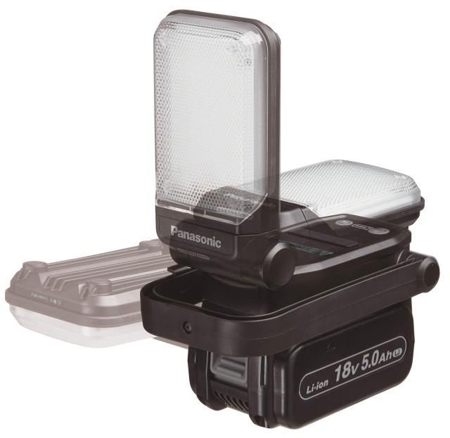 パナソニック 充電マルチLEDライト デュアル 本体のみ(電池パック・充電器別売) (14.4V/18V/21.6V対応) 約750ルーメン・回転角度0~270度_1