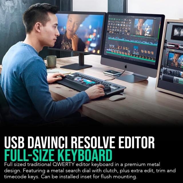 ブラックマジックデザイン 【国内正規品】Blackmagic Design DaVinci Resolve Editor Keyboard
