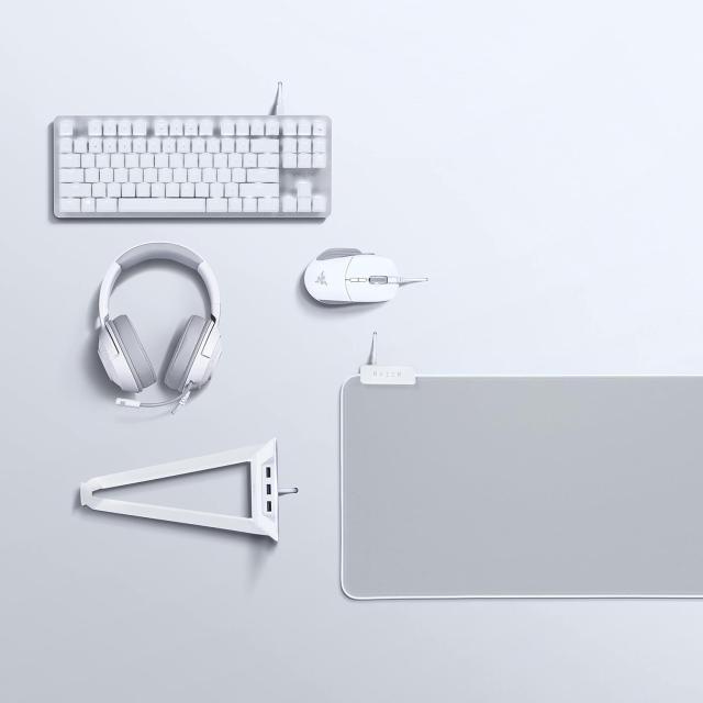 Razer Goliathus エクステンデッドクロママーキュリー、マイクロテクスチャード布表面、すべての感度設定とセンサーに最適化、Razer Chro_8