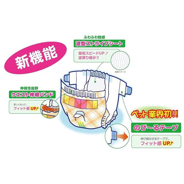 P.one 折りかがみお襁褓のび~る磁気テープ S JP57P×6個 (入れもの売りわたす)