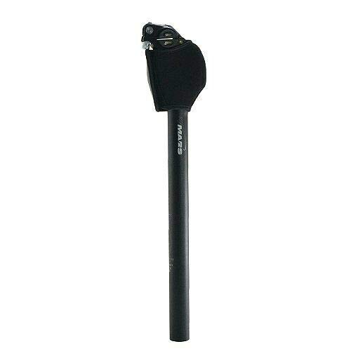 その他のスポーツ TMARS SD-475 Suspension Seat Post with Paralleogram system 27.2x400mm, Black #ST1742