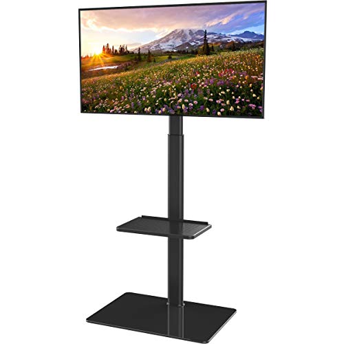 Hemudu ユニバーサルフロアTVスタンド（19〜42インチフラット