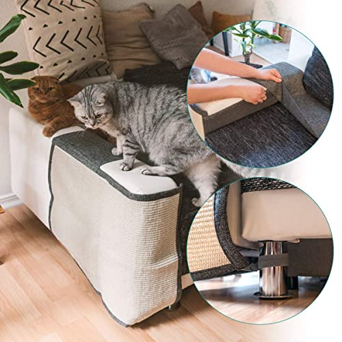Navaris 猫 爪研ぎ防止シート 爪とぎ コーナーカバー - 爪とぎ防止