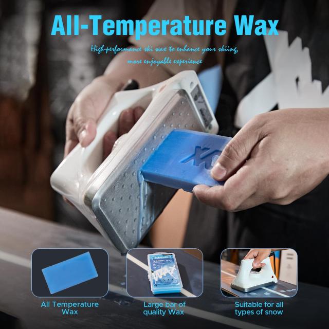 XCMAN スキー スノーボード用ワックス完全 チューニング工具キット