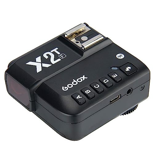 Godox X2T-S 送信機 2.4G TTLワイヤレスフラッシュトリガー 高速同期 1/8000s 互換性 Sony カメラ用(X2T-S 送信機) [並行輸入品]