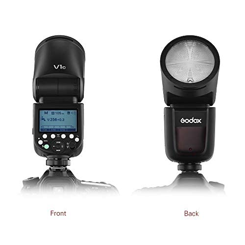 【GODOX正規代理店】Godox V1-C ラウンドヘッドカメラフラッシュ Canon 用 76WS 2.4G TTL ラウンドヘッド 1/8000 HSS 480フルパワーショ