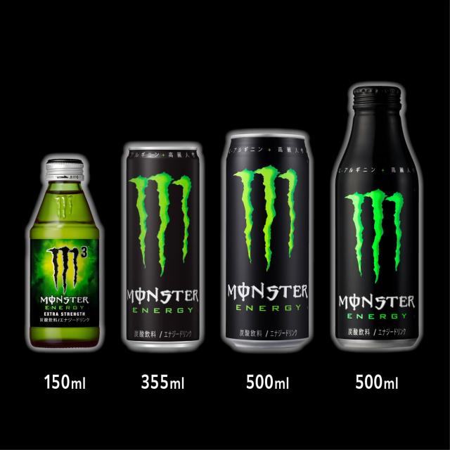 アサヒ飲料 モンスターエナジー ボトル缶 500ml×24本 [エナジー
