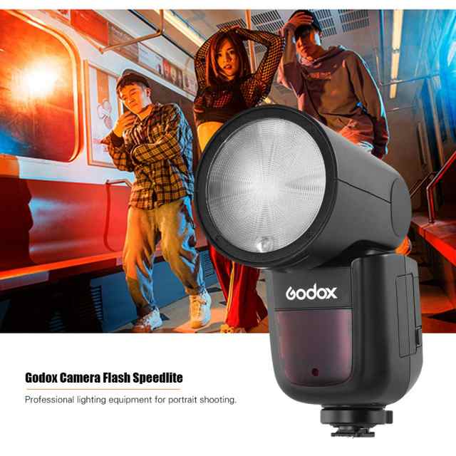 【Godox正規代理】Godox V1S Sony対応 76WS 2.4G TTL ラウンドヘッド 1/8000 HSS フラッシュ ストロボ Sony a7RII a7R a58 a99 ILCE6000Lの通販は