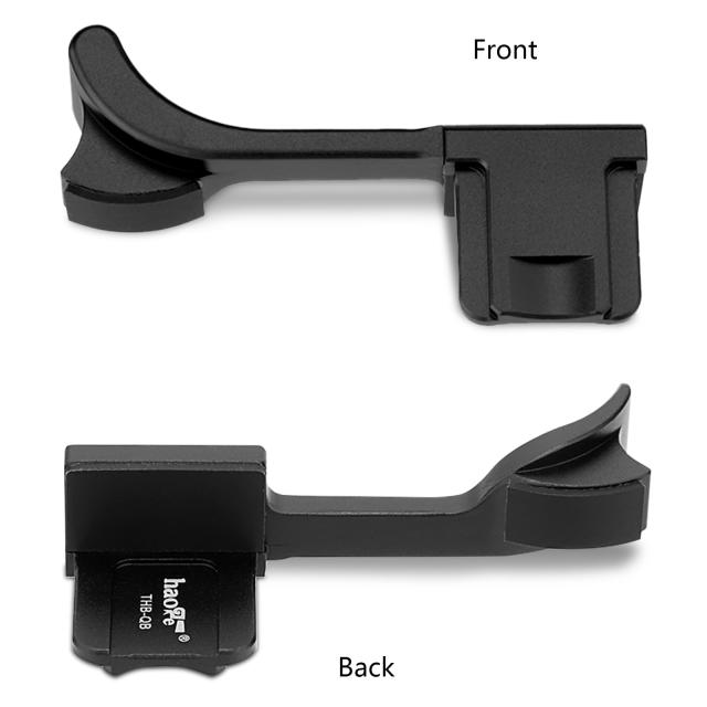 Haoge THB-QB 親指アップグリップ 黒 サムレスト ブラックカメラ サムグリップ 親指アップグリップ 対応 for ライカ Leica Q2 並行輸入品 Haoge THB-QB 親指アップグリップ 黒 サムレスト ブラックカメラ サム