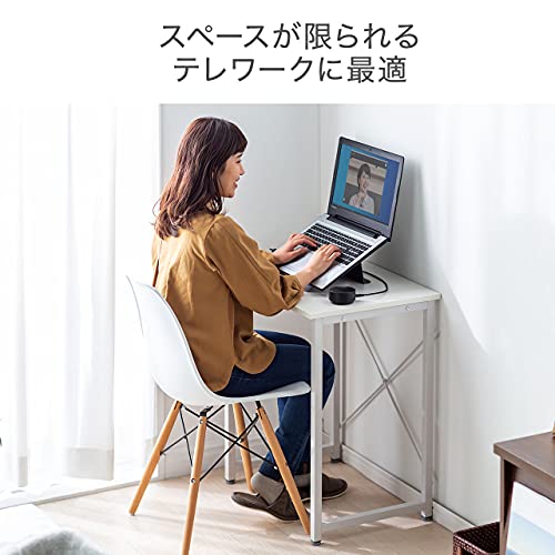 サンワダイレクト シンプルワークデスク 幅60×奥行45cm モニター