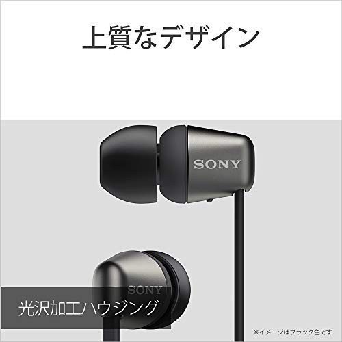 ソニー ワイヤレスイヤホン WI-C310 : Bluetooth対応/最大15時間連続