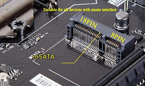 Dogfish Msata 250GB 内蔵型 Solid State Drive 3年保証 PC/ノート/パソコン/適用 ソリッドステートドライブ SSD (250GB, MSATA)_5