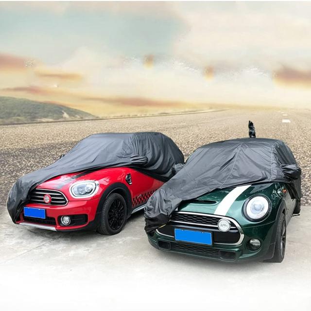Heinmo 車のカバー 全天候型 防水 防塵 防雨 クーパーR55 R56 R60 F54 F55 F56 F60Clubman Countryman (Two Door)_3