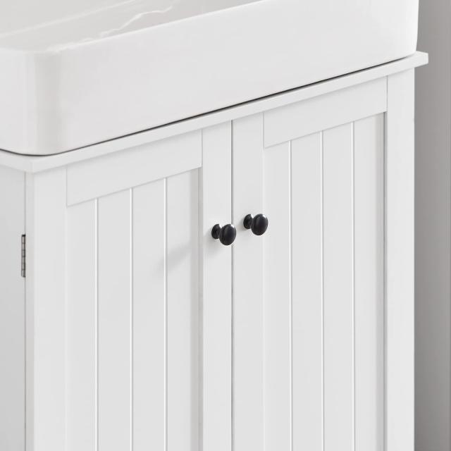 SoBuy 洗面台 洗面化粧台 洗面台下収納 幅60*奥行30*高さ60cm 洗面台