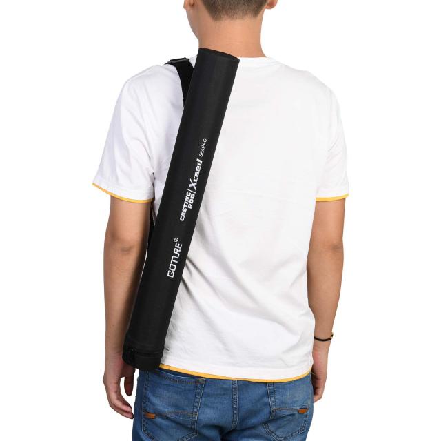 Goture シーバスロッド fuji製ガイド エギングロッド コンパクト スピニングロッド 2.7m M