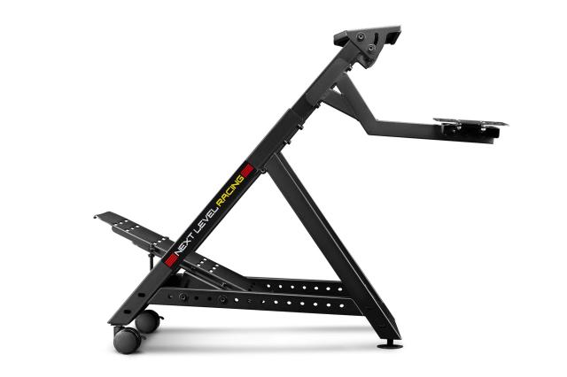 Next Level Racing ホイールスタンド Wheel Stand DD 炭素鋼フレーム ホイール・ペダル位置調整可能 NLR-S013 【国内正規品】