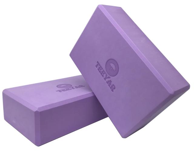 TEEYAR ヨガブロック 2個セット 3サイズ 23 x 15 x 7.4/7.6cm(高密度