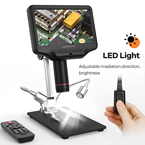 Andonstar AD407 7インチ HDMIはんだ付け デジタル顕微鏡 2 Amazon.com : Andonstar AD407 3D HDMI Soldering Digital