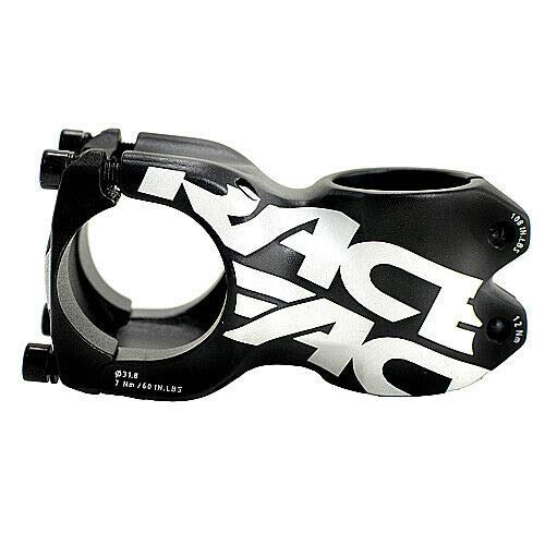 その他のスポーツ RaceFace Chester MTB Downhill Bike Bicycle Stem 31.8x50mm plus and minus 8 degree Black, RF1805