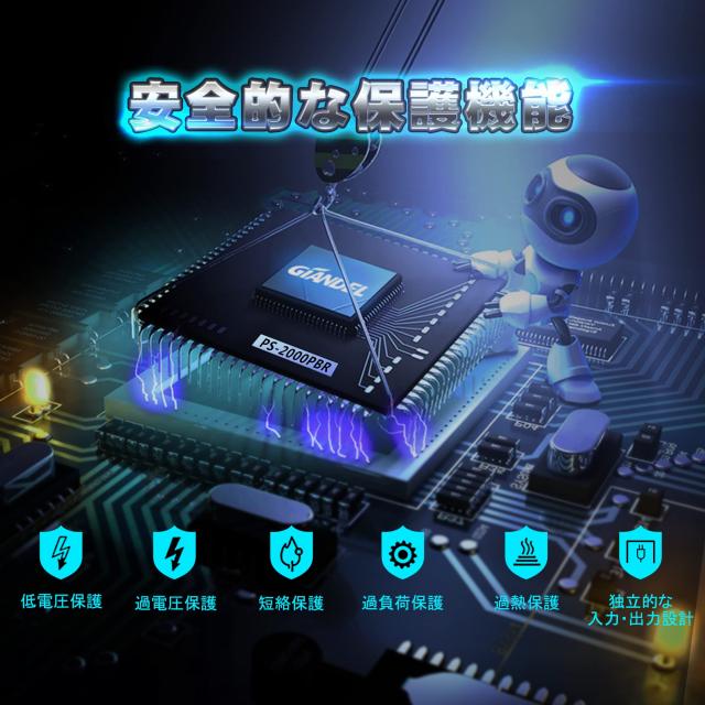 インバーター 12V 正弦波 2000W コンバーター 55Hz DC12Vを
