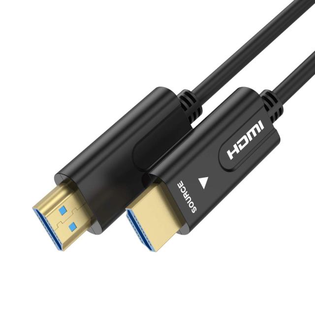 光ファイバー HDMI ケーブル 100M, UGOMI ファイバーHDMI 4K60HZ 光速
