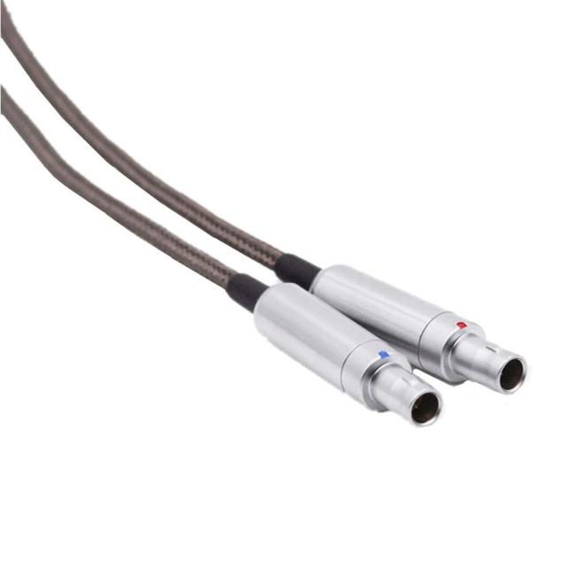 単結晶銅 Sennheiser ゼンハイザー HD800 HD800s HD820 対応アップグレード・ケーブル【 プラグ 3.5mm 】ビバボ Dharma D1000 対応 交換