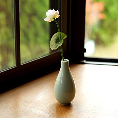 龍泉青磁 「水滴」 花器 花瓶一輪挿し フラワーベース スモール 龍泉青磁 「水滴」 花器 花瓶一輪挿し フラワーベース スモール