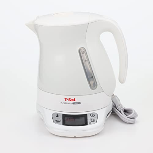 ティファール 電気ケトル 1.2L 温度調節 7段階 「ジャスティン コントロール ホワイト」 保温 自動電源オフ 空だき防止 KO7551JP