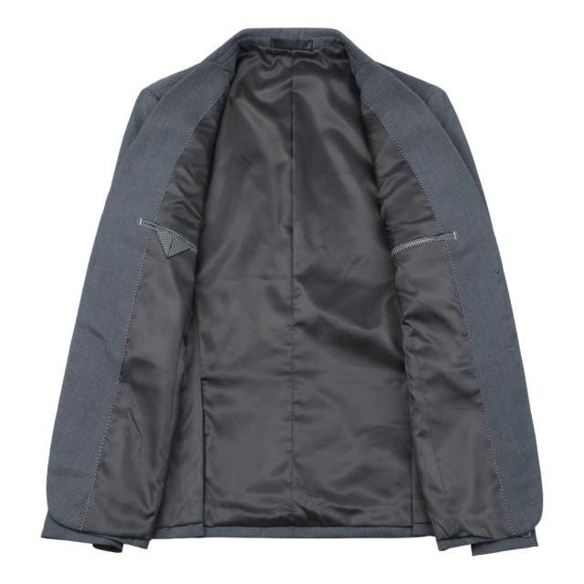 [YUNCLOS] 父の日スーツ 3ピーススーツ ライトグレー 3XL スーツメンズ メンズスーツ スーツ セット ビジネススーツ 卒業式スーツ スリー YUNCLOS] 父の日スーツ 3ピーススーツ ライトグレー 3XL スーツメンズ