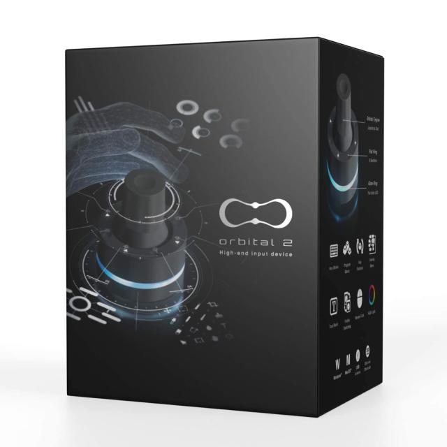 BRAINMAGIC クリエーター向け 左手入力デバイス Orbital2の通販はau 